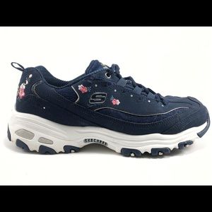 Skechers D'Lites Bright Blossoms - Womens Shoes